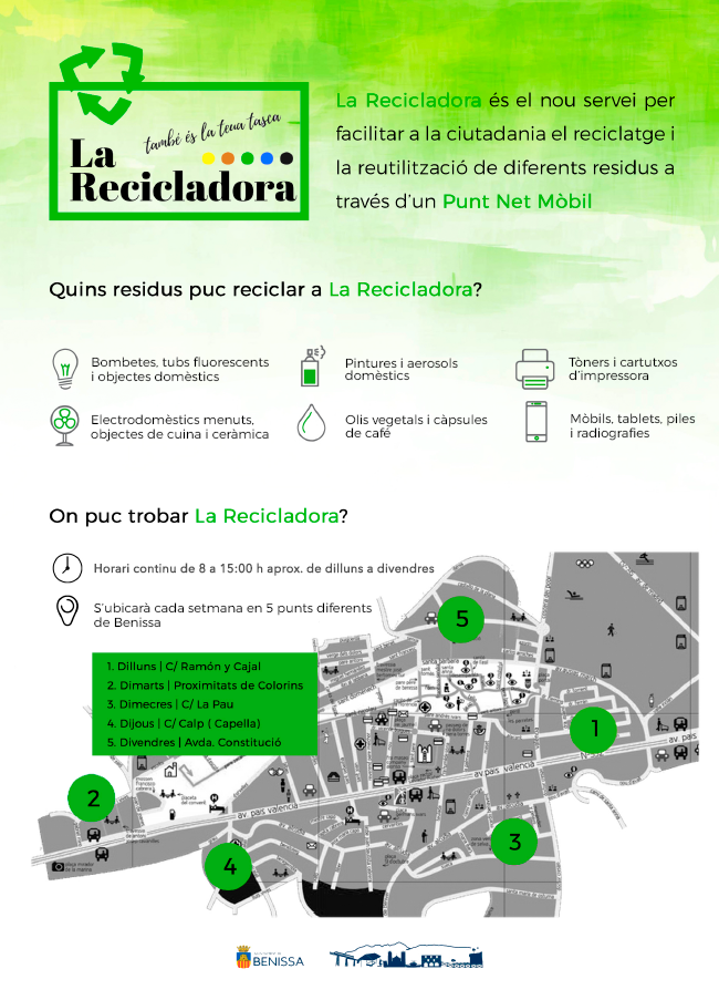 La Recicladora - Punt Net Mòbil